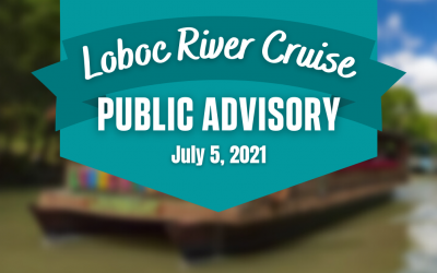 Loboc River Cruise Advisory